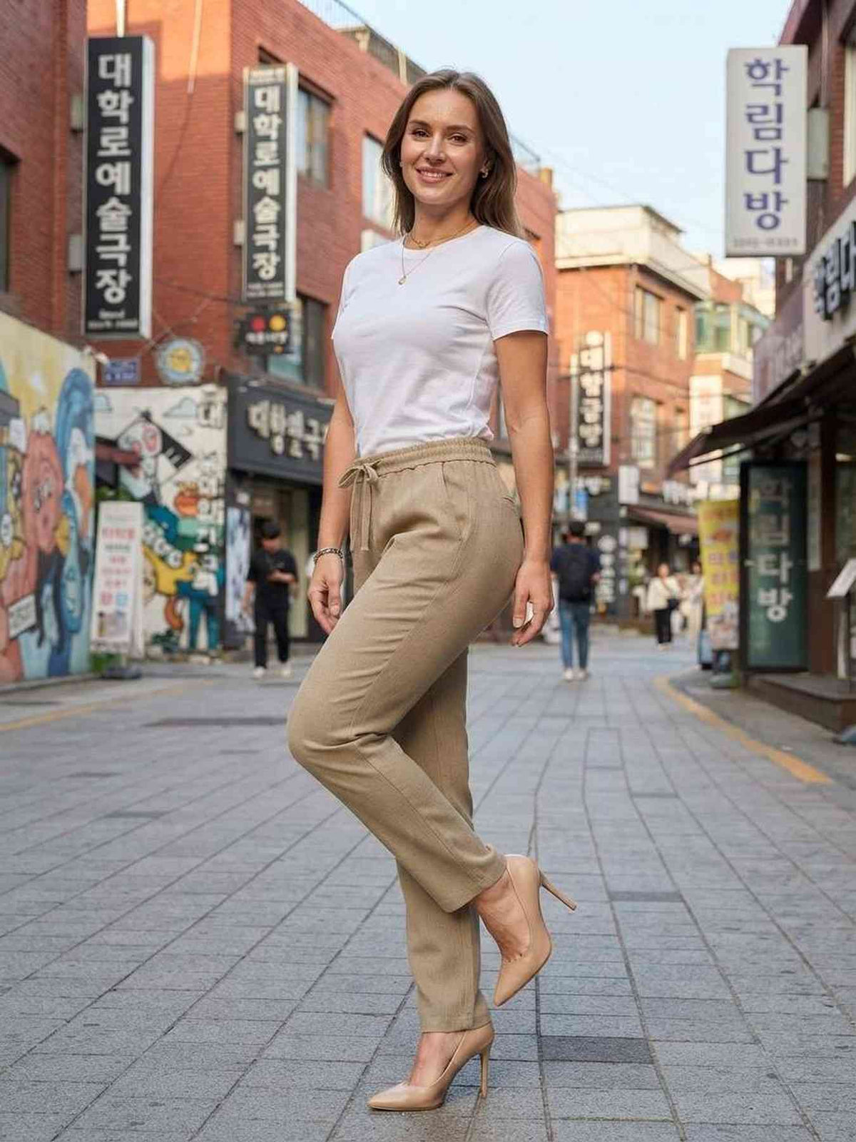 Ladies Long Pants