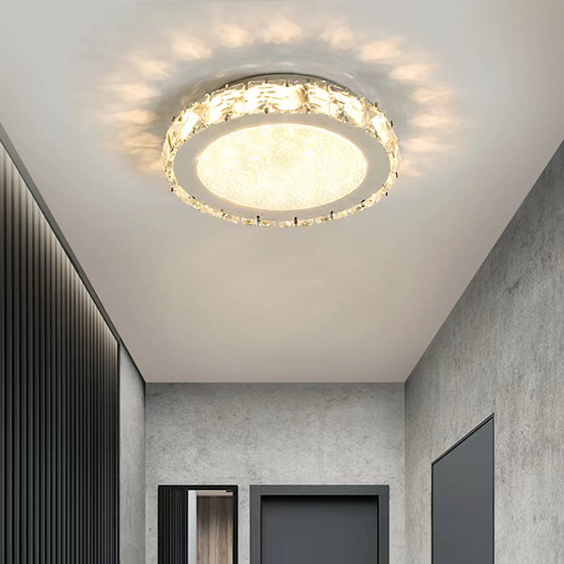 Crystal Ceiling Light for Bedroom Corridor Walkway