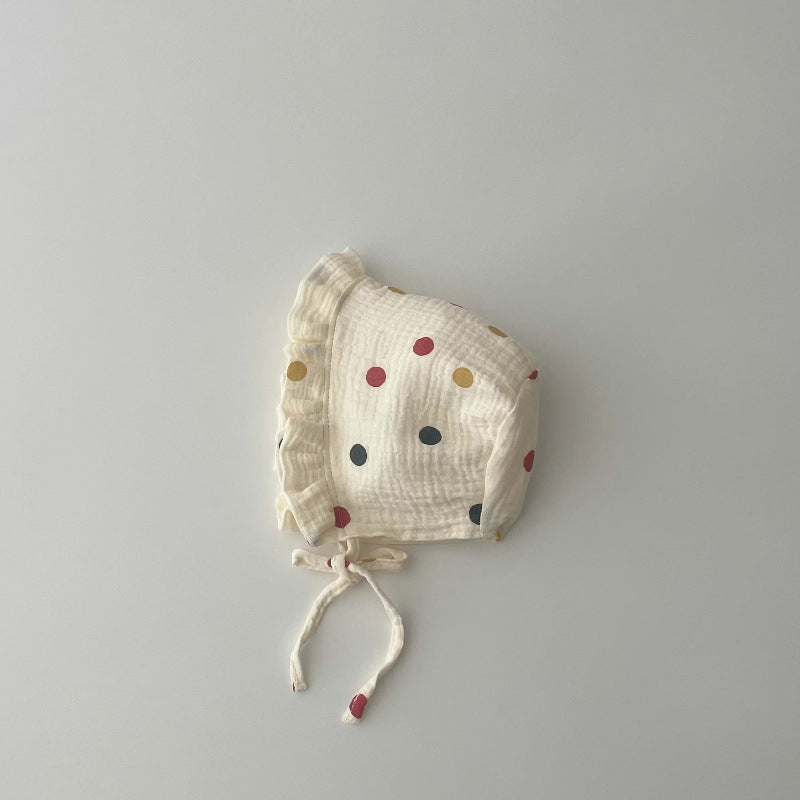 Chapeau Floral Pleine Lune Fashionable Bébé