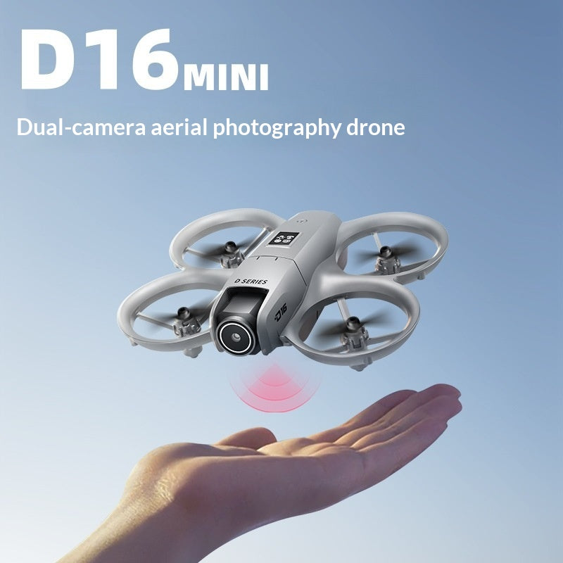 D16 Mini Drone Aerial Photographie Dual-Camera Obstacle-Evitance Racing Drone