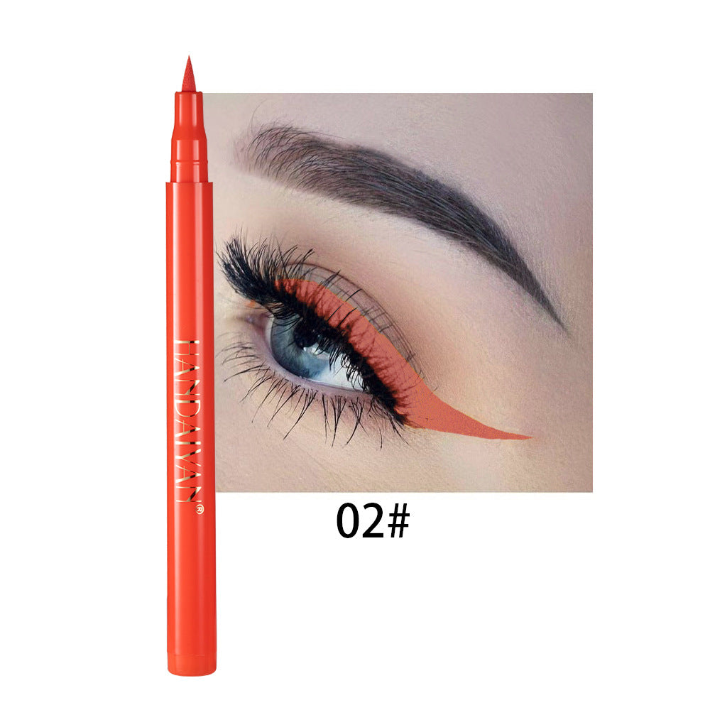 La peinture de couleur bricolage n'est pas facile à masquer Eyeliner mat