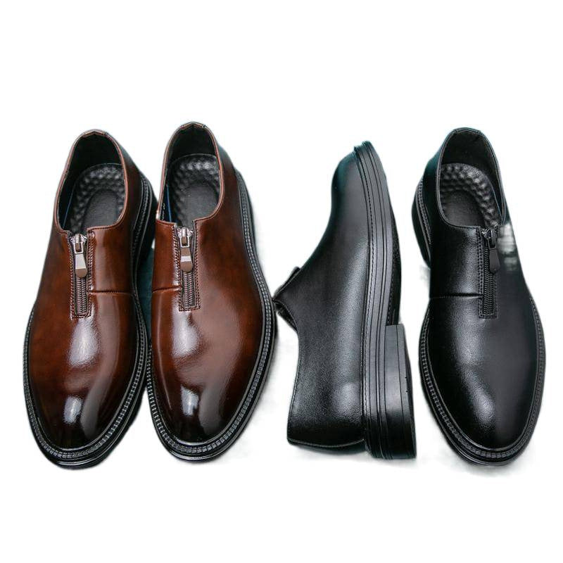 Style coréen Trendy Business Formal Pointed-toe Slip-on