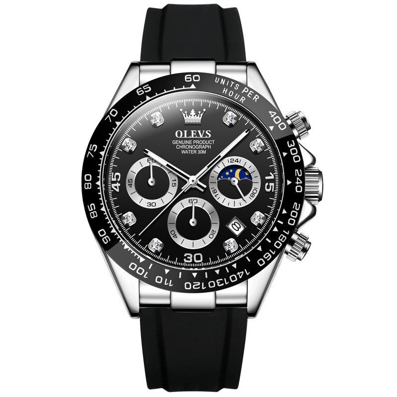 Men's multi-function sport quartz watch