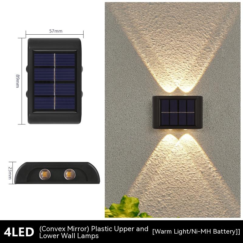 Outdoor solar light household wall lamp