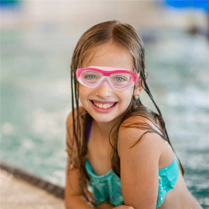Enfants Anti-Fog Gants de natation Lunettes de bain piscine pour enfants Garçons Filles Nage Uk