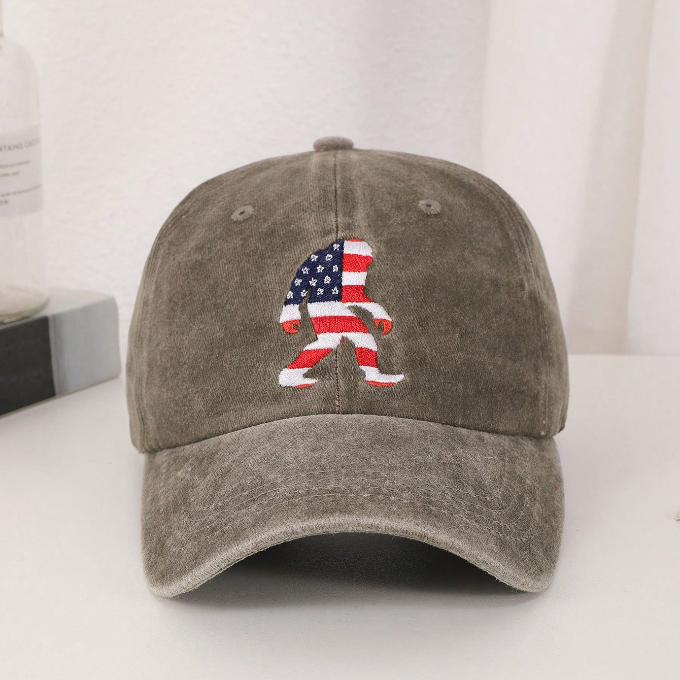 Casquette de baseball lavée vintage couple d'été