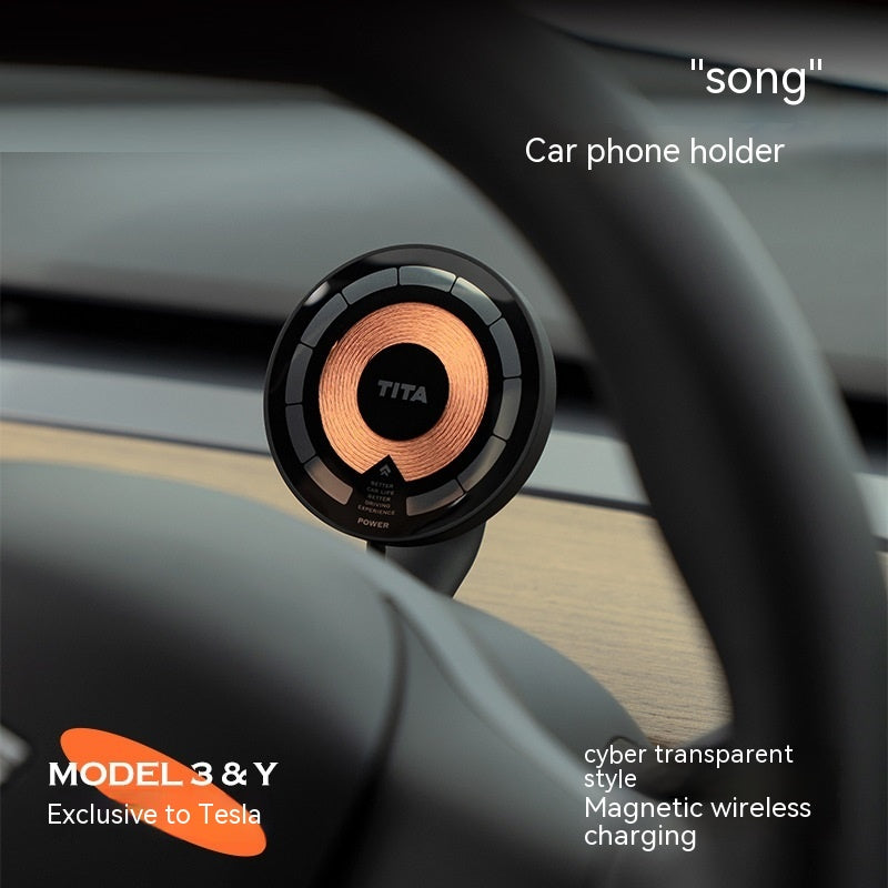 Car sans fil Charging Bracket de navigation de volant