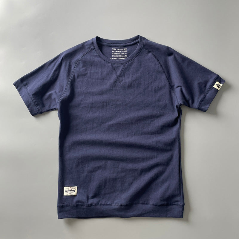 T-shirt à manches courtes pour hommes Retro