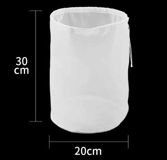 Sac filet filtrant de réservoir de poisson 30 * 20 -100 maille-1 pièce