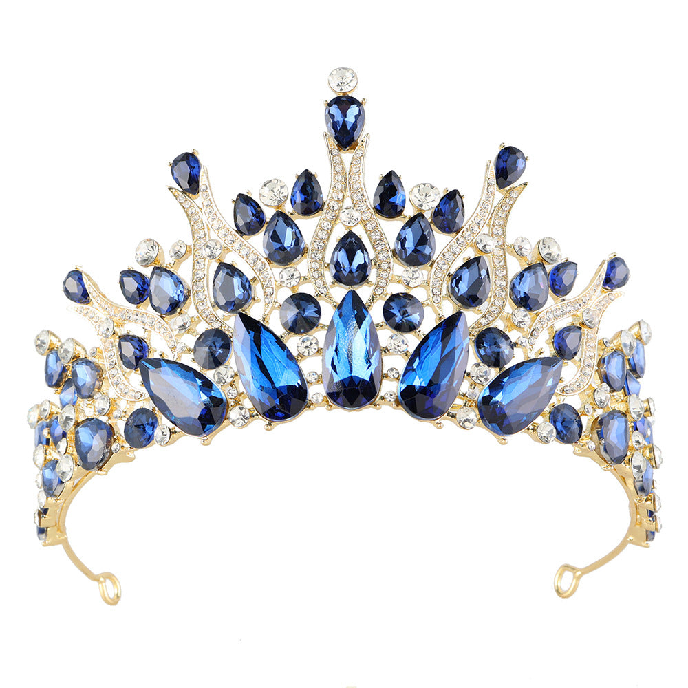 Tête de mariée en alliage baroque