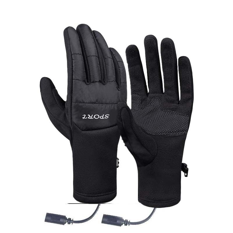 Charger Cyclisme Touch écran coupe-vent Warm Usb Gants de chauffage