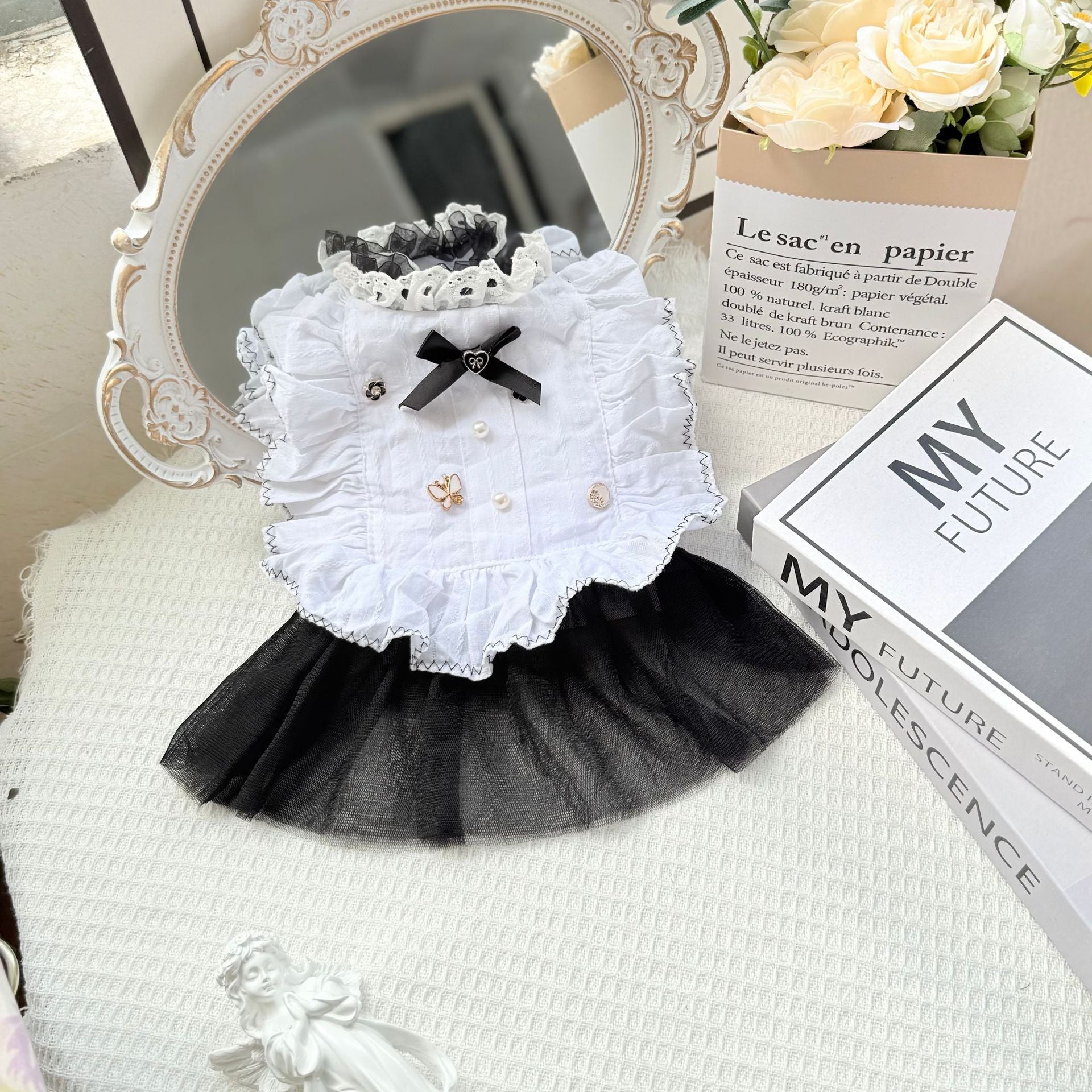 Pet Factory En stock Vêtements de chien Waltz Gauze Jupe