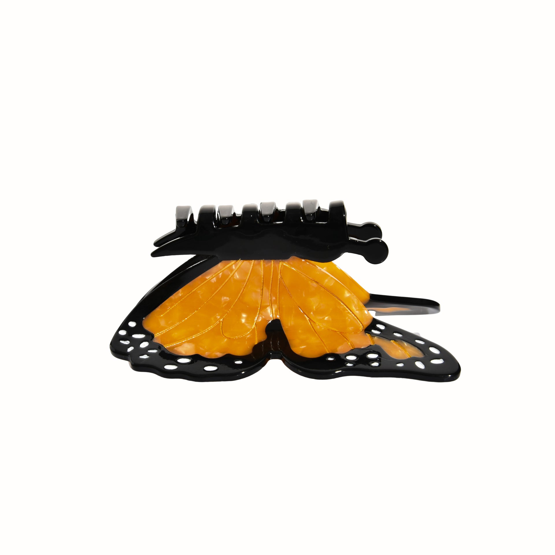 Acétate Butterfly Grip Large Sweet Hair Clip Back Spoon Updo Shark Claw