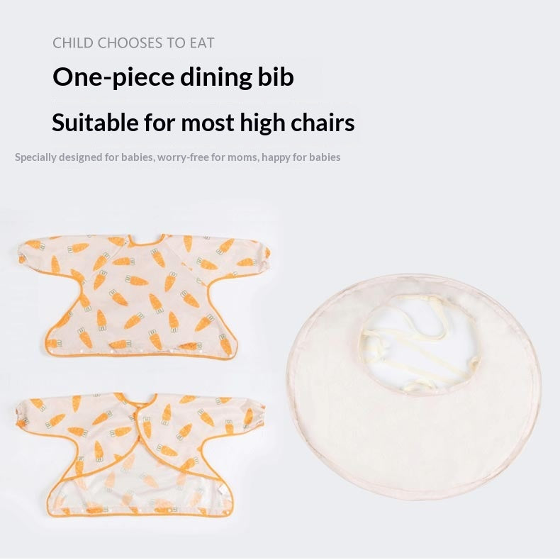 Bib anti-dirt tout-en-un pour les tables à manger bébé