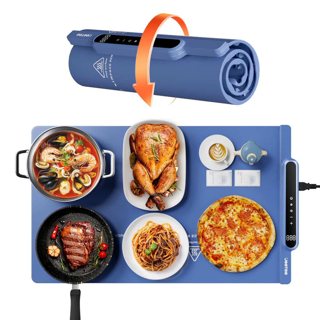 Plaque de chauffage pour aliments en silicone