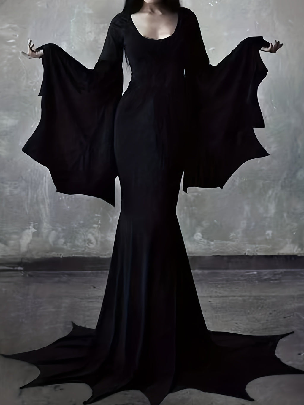 Robe rétro gothique pour chauve-souris