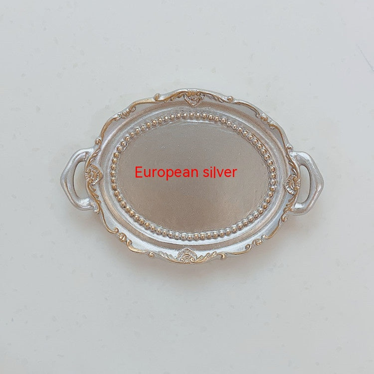 Porte-bougie en résine créative Boucles d'oreilles Collier Bijoux Ornement