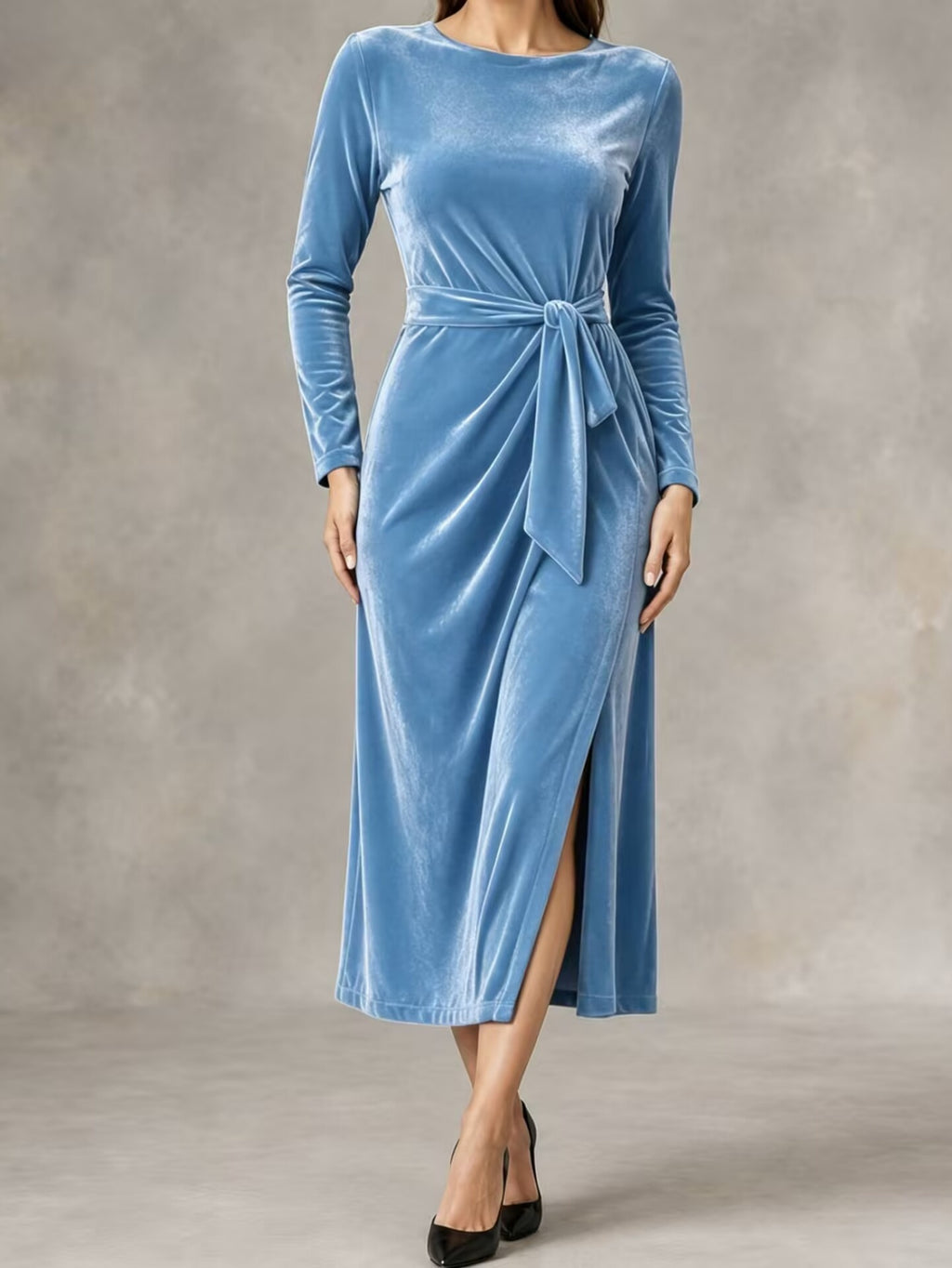 Robe en polyester