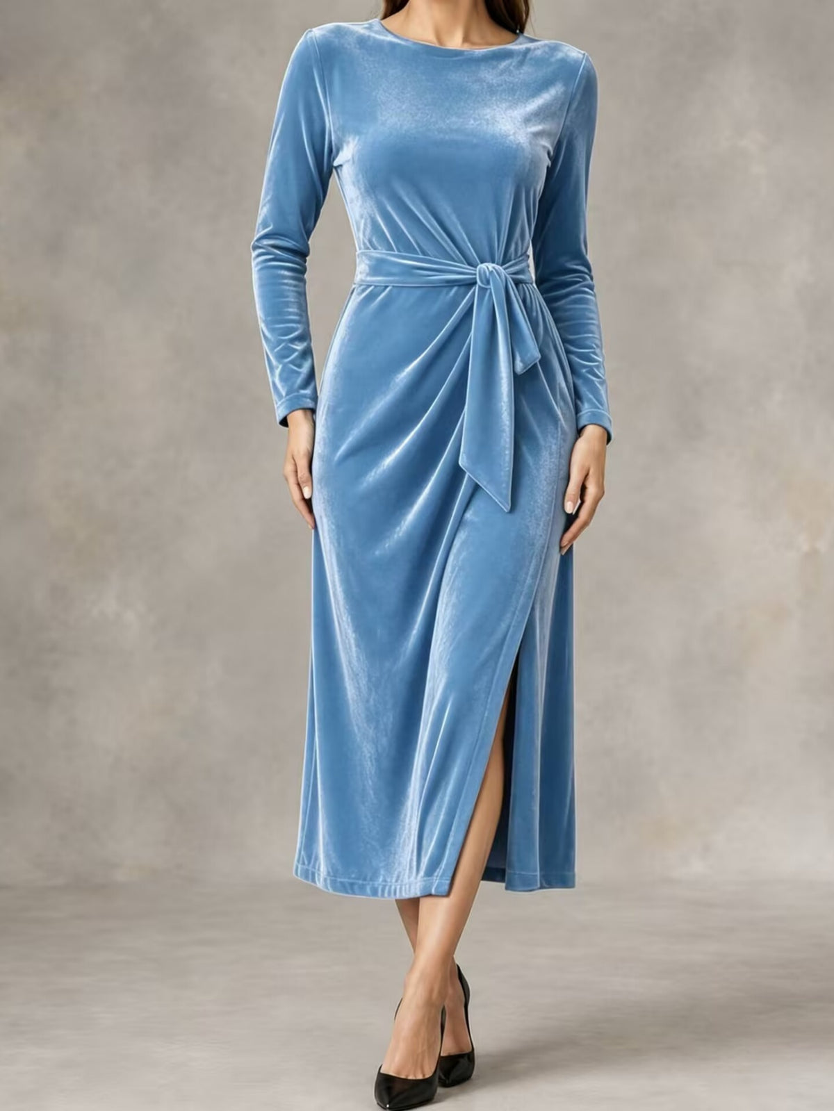 Robe en polyester