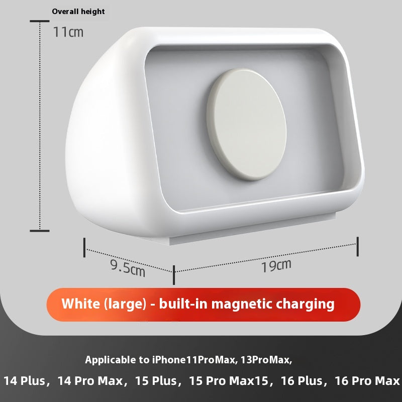 Support de téléphone mobile sans fil magnétique applicable Base de charge de bureau