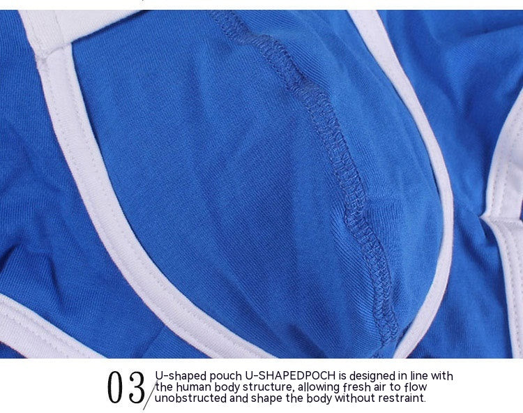 Slips de boxer en coton pour hommes