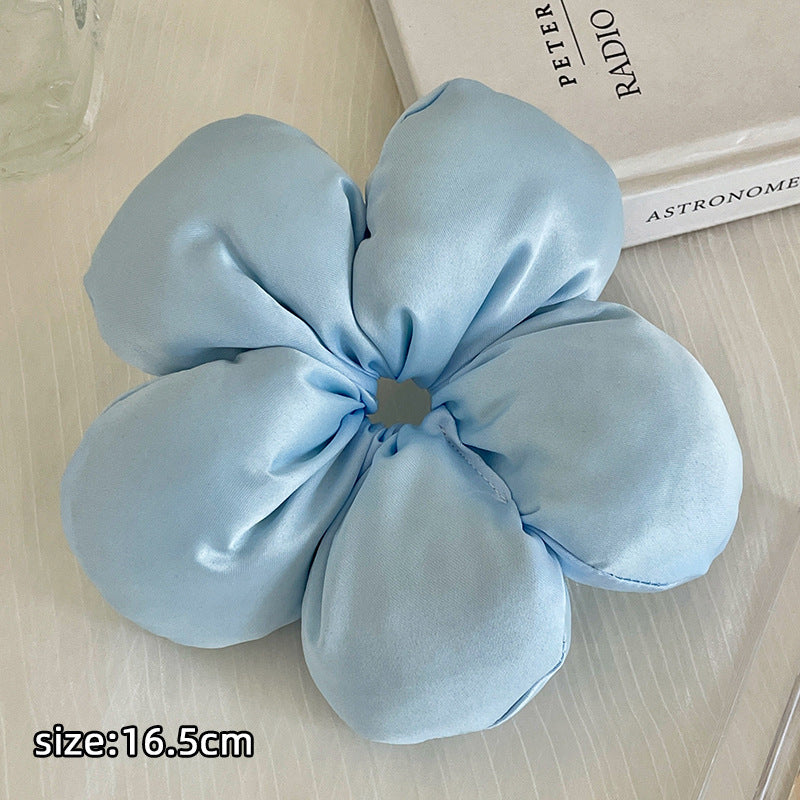 Oreiller fleur d'éponge Satin Grand bandeau intestinal