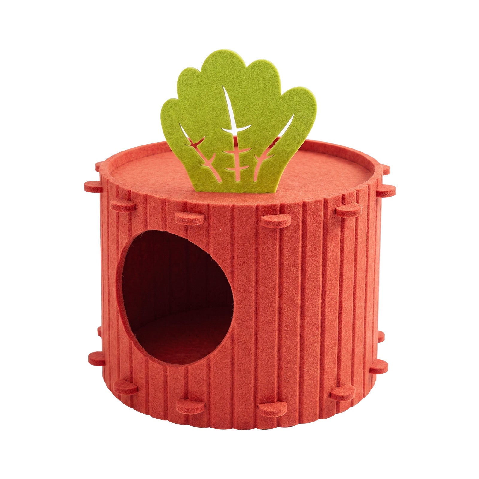 Seule prise de soi---Felt Radish Pet House