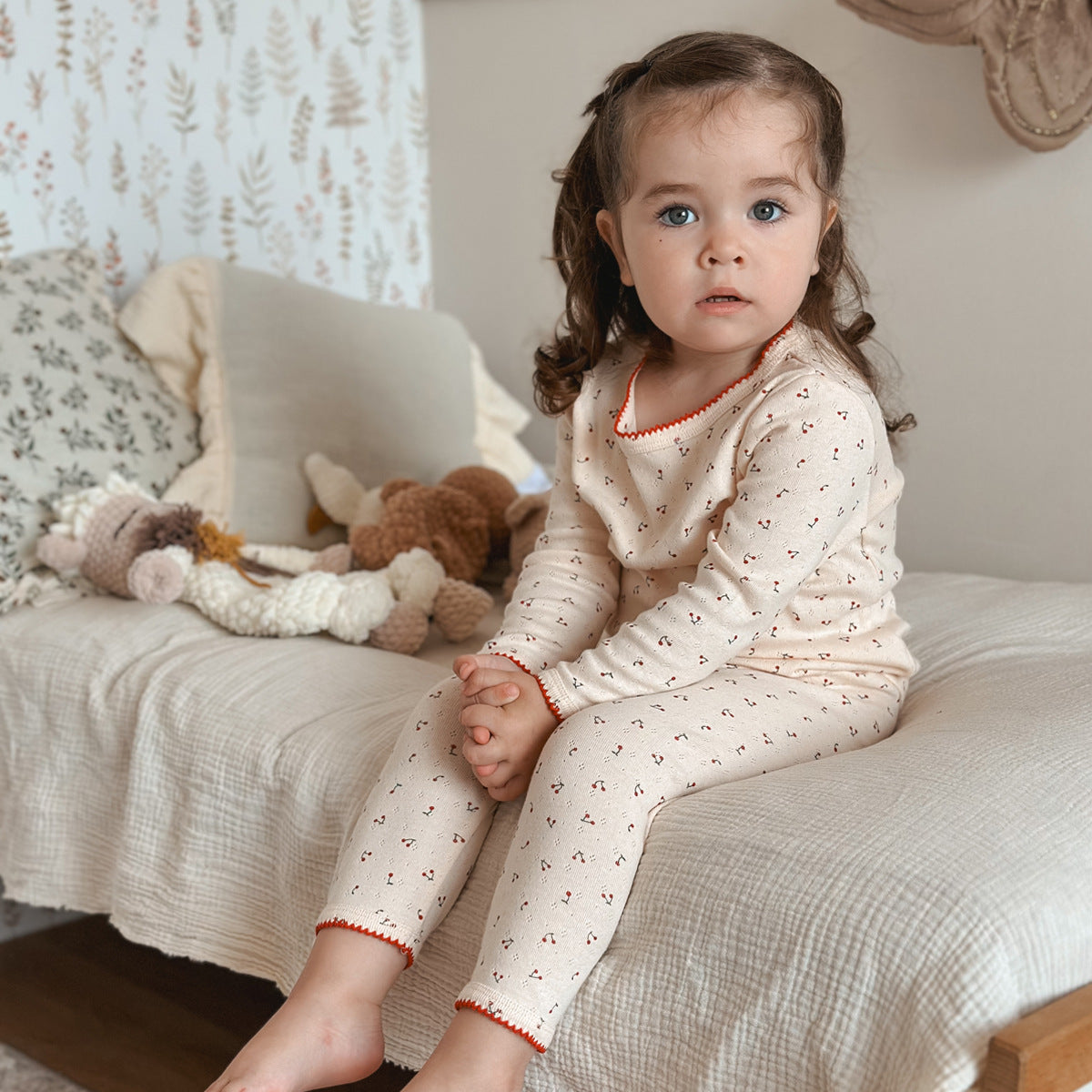 Pajama Set Vêtements Printemps Top