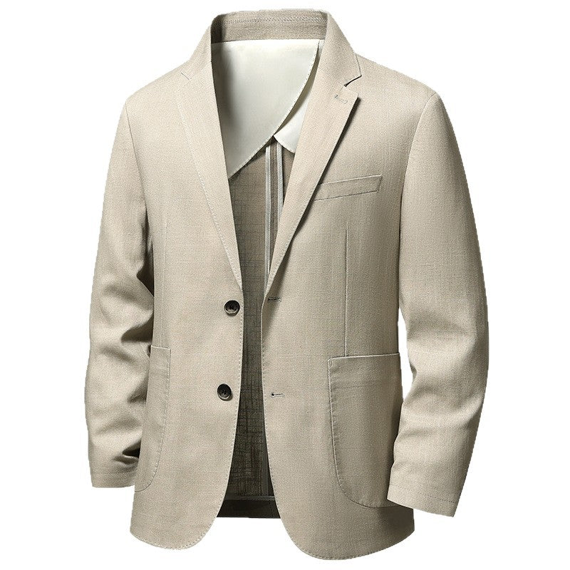 Costume casual homme Coréen-Style Slim-Fit Blazer monobrassé Top