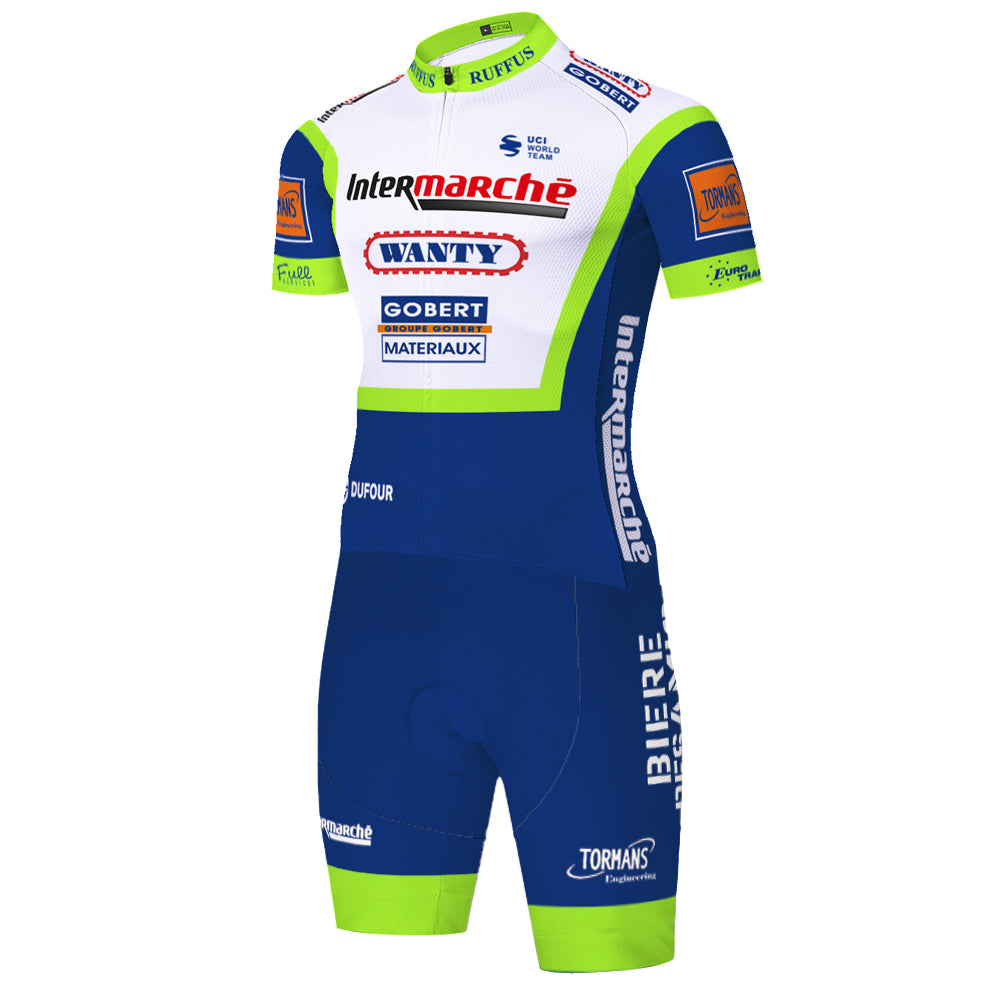 Gel 20D pour hommes Spandex Quick Dry Triathlon Jersey