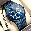 Hommes Imperméable Multifonctionnelle Montre lumineuse