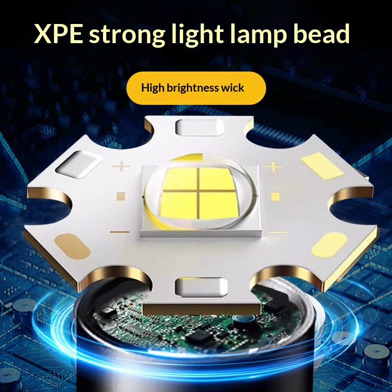 Mini lampe de poche portable USB de ménage