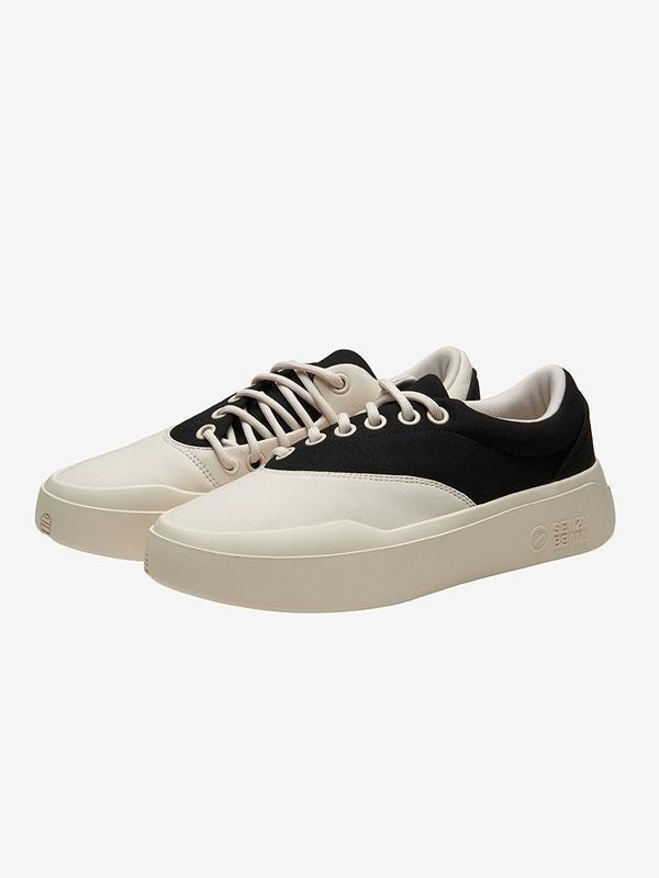 Respirant Casual Black Plats en plie