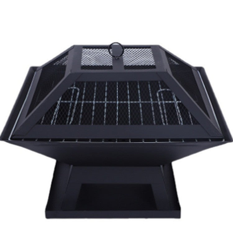 Portable extérieur Barbecue Grill et cheminée