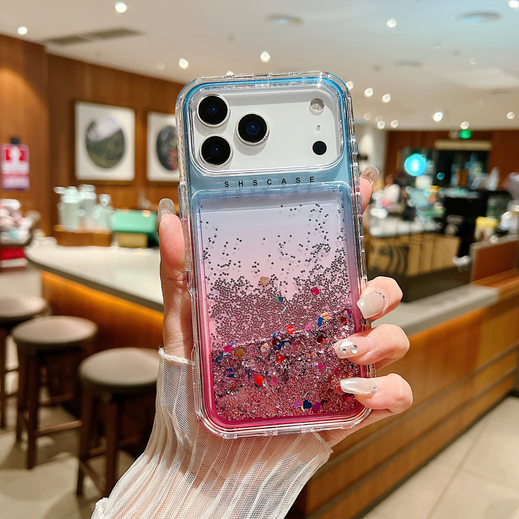 Coque de téléphone Dream Gradient Trois-en-un résistant à la goutte