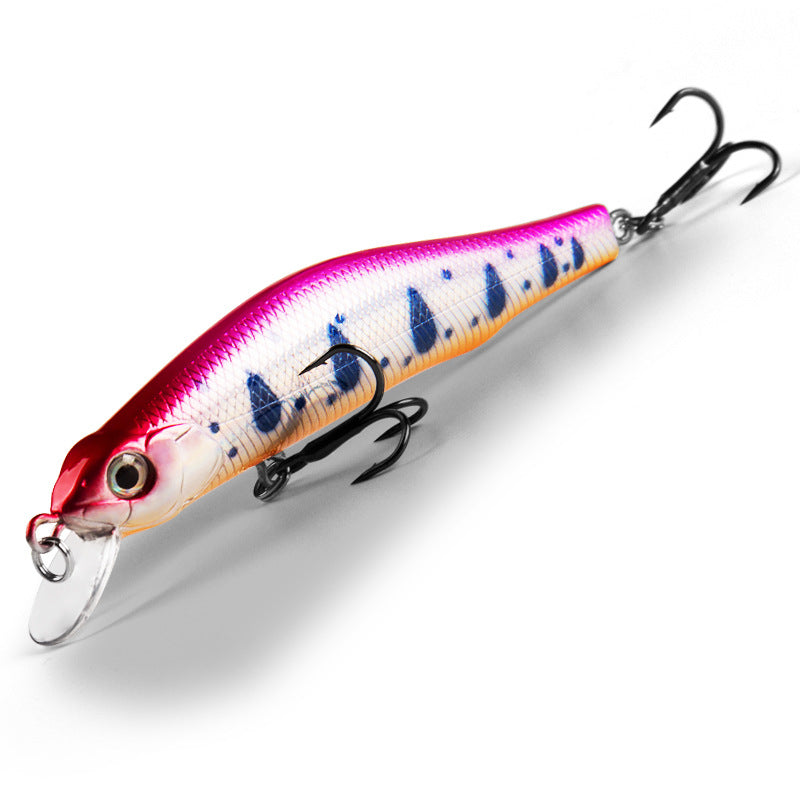 Long S 80mm8.5g Lure magnétique de pêche en eau douce