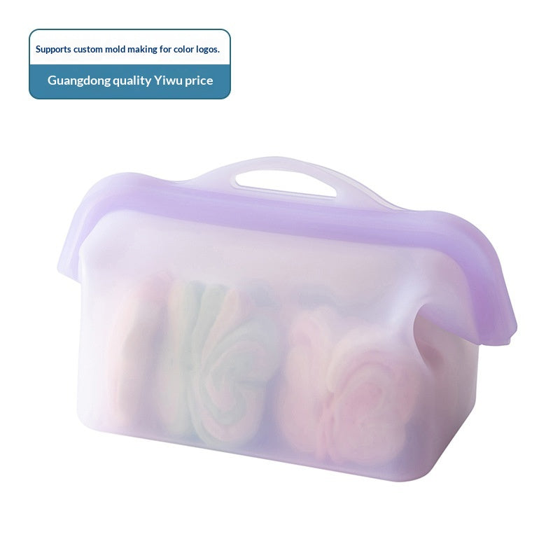 Sacs de stockage en silicone de qualité alimentaire pour fruits frais et réfrigérés