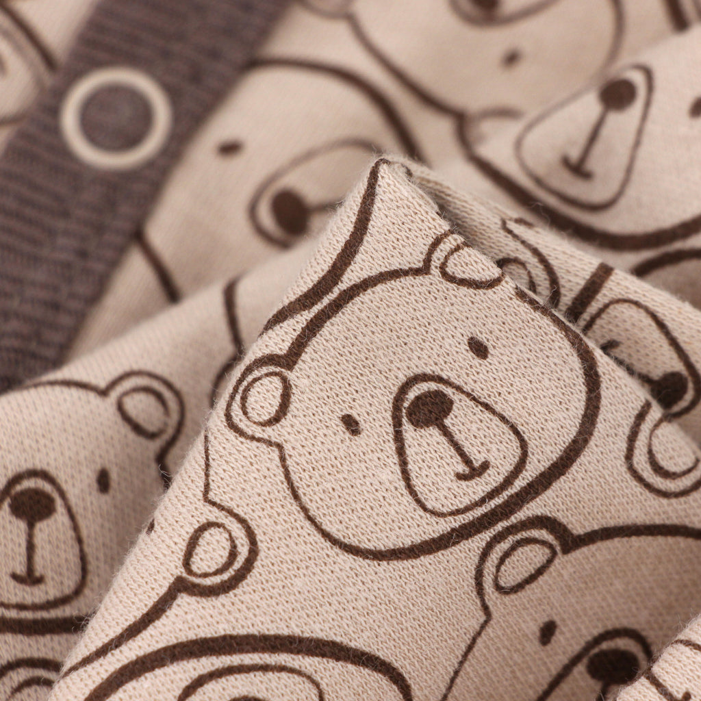Four-saison Cotton Onesie avec manches longues pour bébé bébé Romper et vêtements de nuit