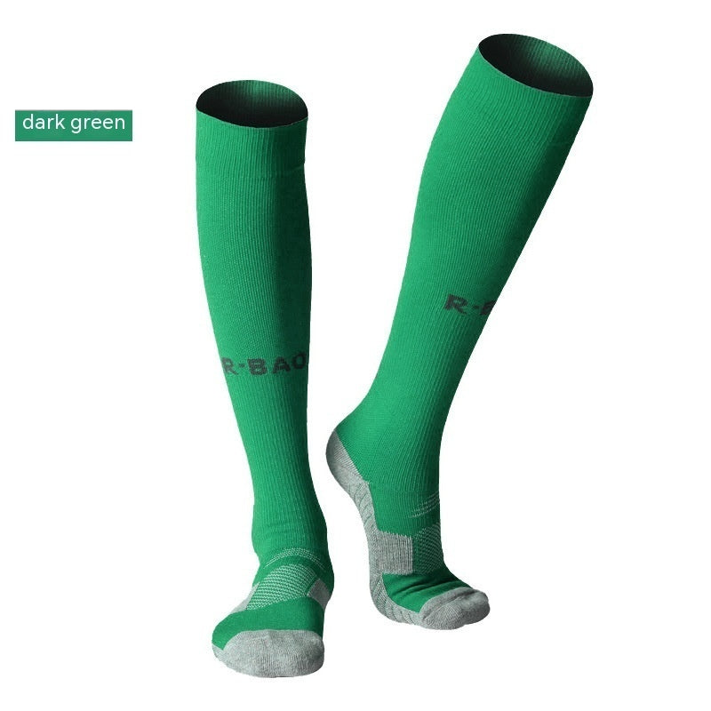 Serviette Bas Long Soccer Chaussettes Ankle Support Protection Calf