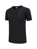 Ice-silk Respirant col rond Hommes Haut