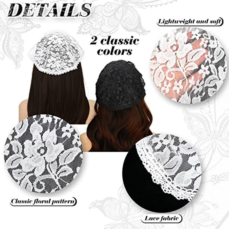 Motif floral Maridal Musulman Veil Châl