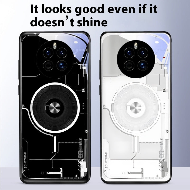Cas de téléphone peint lumineux