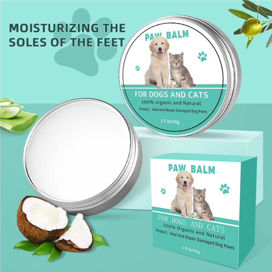 Soins des griffes pour animaux de compagnie Crème Chien Chat Baume nourrissant