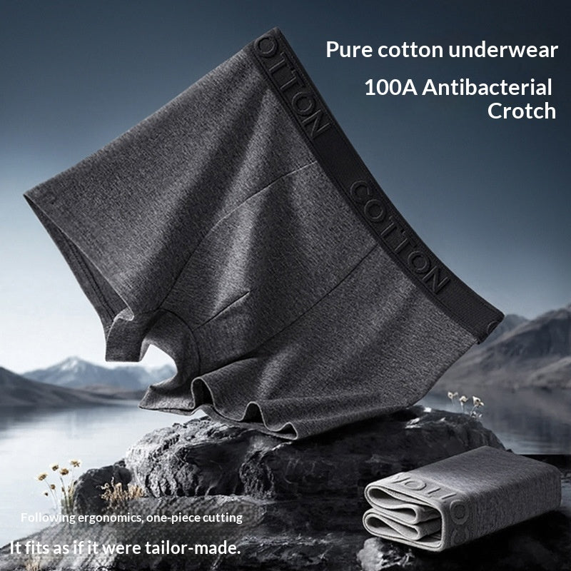 Boxer en coton antibactérien haut de gamme pour hommes