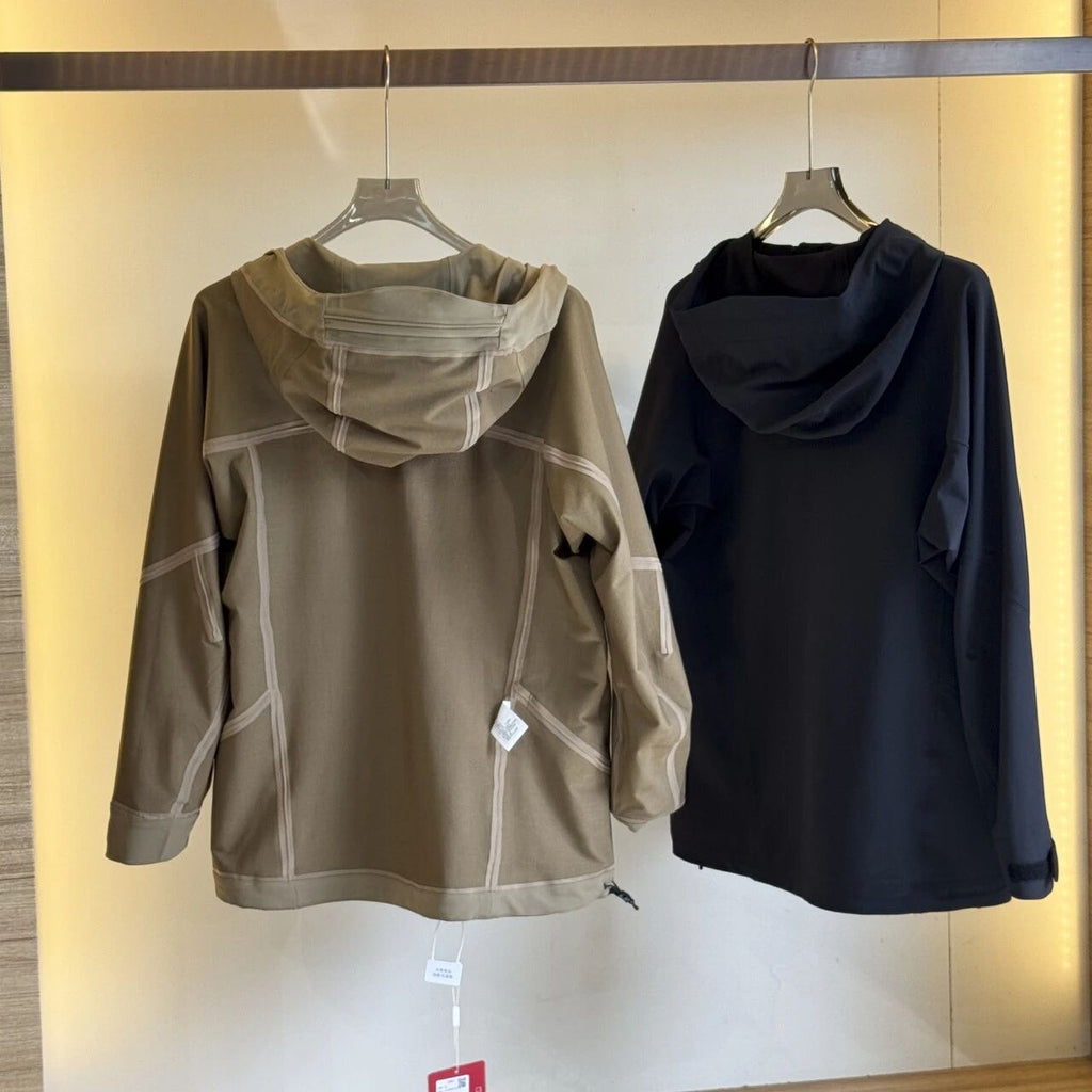 Veste à capuche en coque souple pour hommes