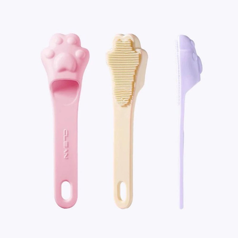 Brosse à dents en silicone pour animaux de compagnie