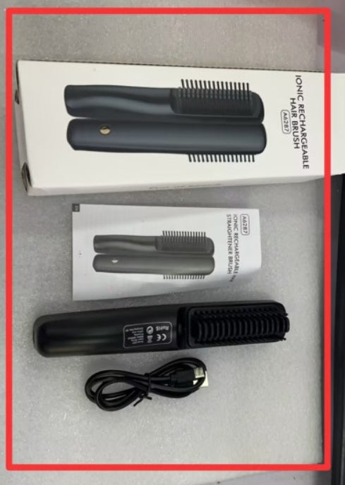 Charge sans fil Anion Comb droit Usb Charge pour le curling ou le redressage