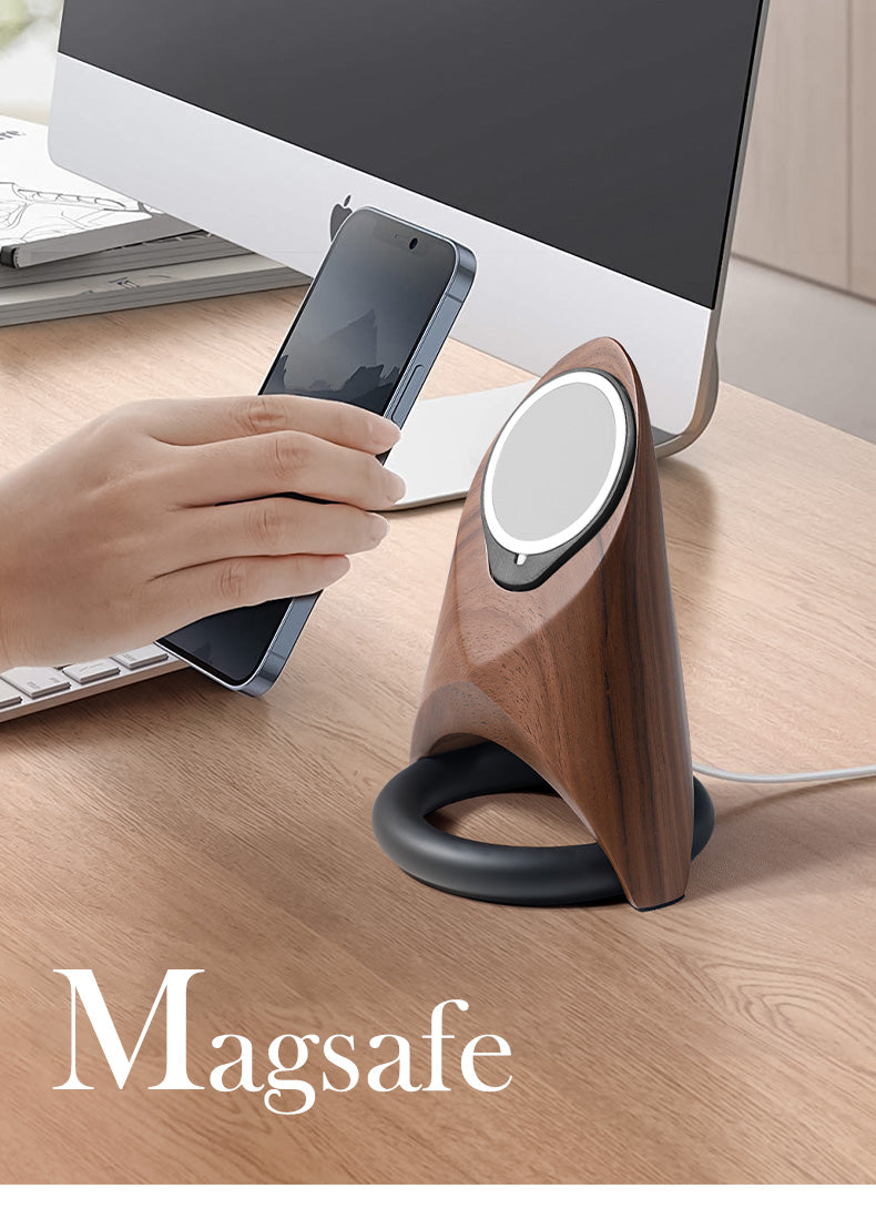 Chargeur de bureau magnétique Magsafe créatif sans fil