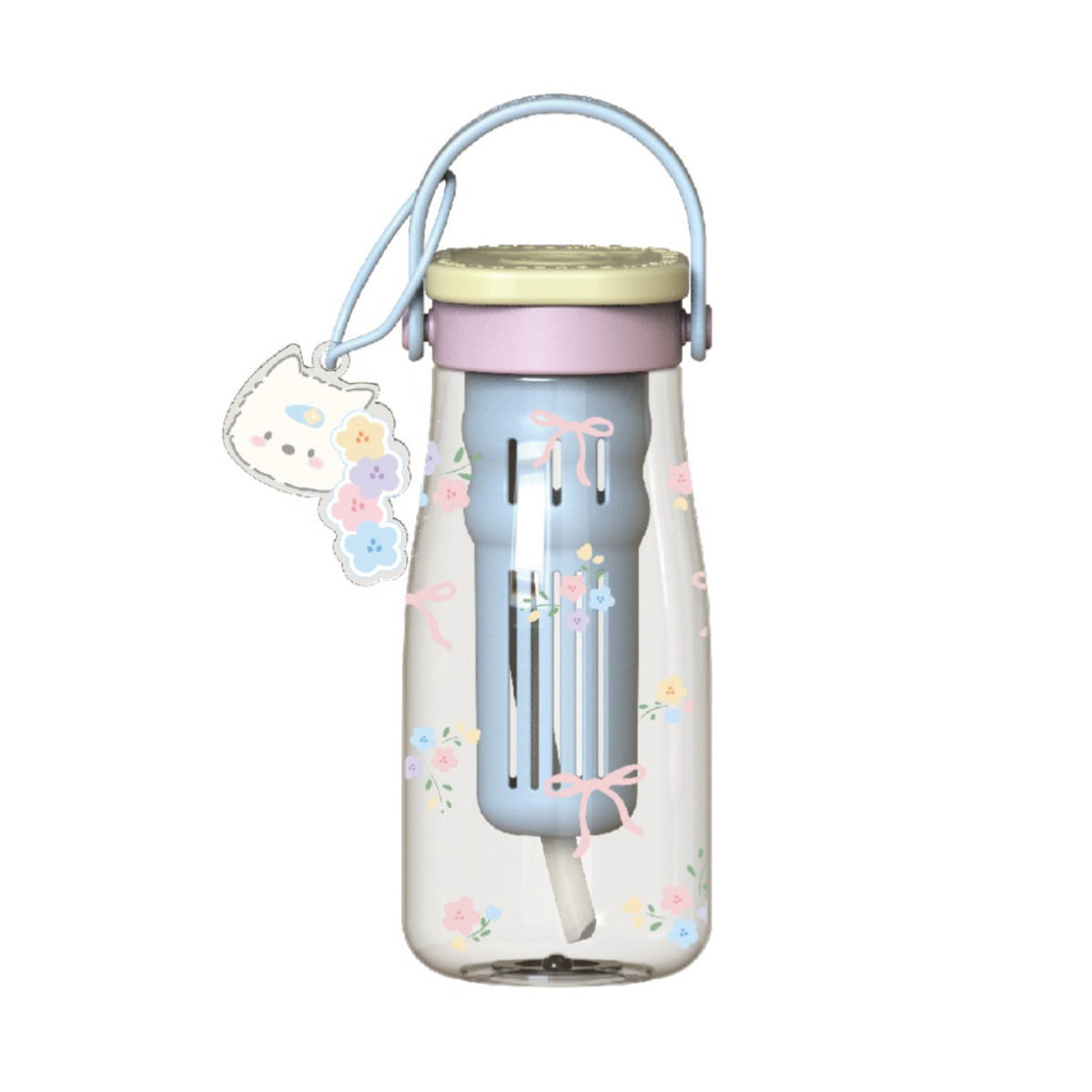 Cute Borosilicate Glass Tea Cup with Infuser