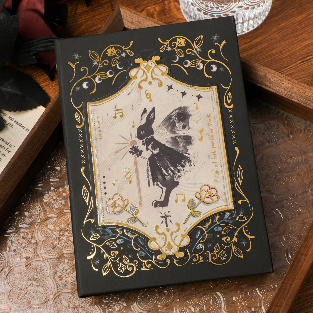 Retro Art THALO Goth Style Notebook